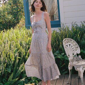 Christy Dawn - The Adele Dress - Color Daisy Blue - Size M